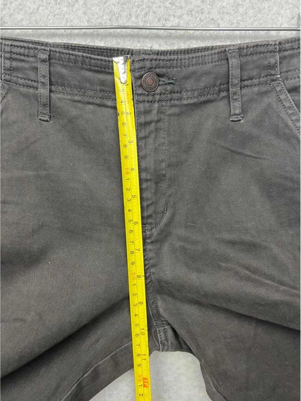 Abercrombie & Fitch Moto Pants Womens 4 /27W High Rise Stretch Grunge Zip Ankle